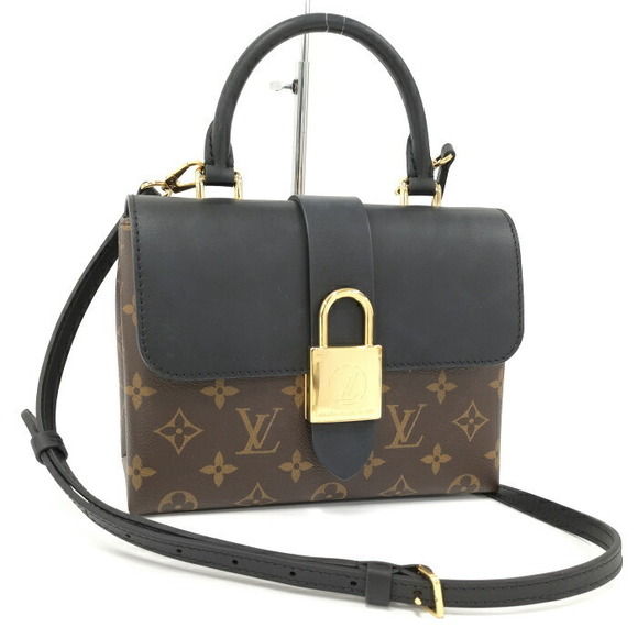 Louis Vuitton Monogram Locky BB Shoulder Bag Black - Picture 1 of 9